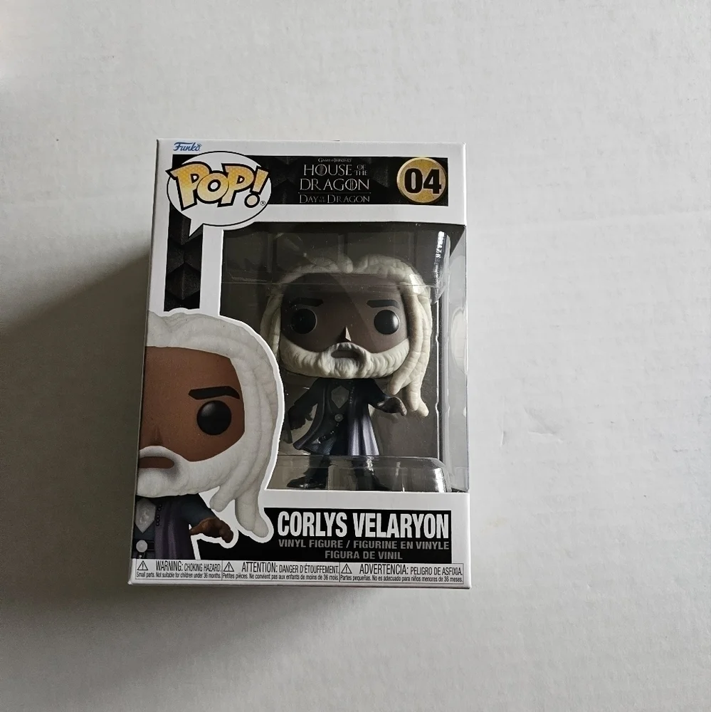 HOUSE OF THE DRAGONS Corey's Velaryon Funko Pop #04 - Picture 1 of 2